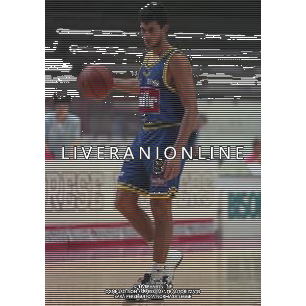 16-09-1999 VARESE CAMPIONATO DI BASKET SERIE A1 VARESE ROOSTER-MULLER VERONA NELLA FOTO ROMBALDONI RODOLFO AG ALDO LIVERANI SAS
