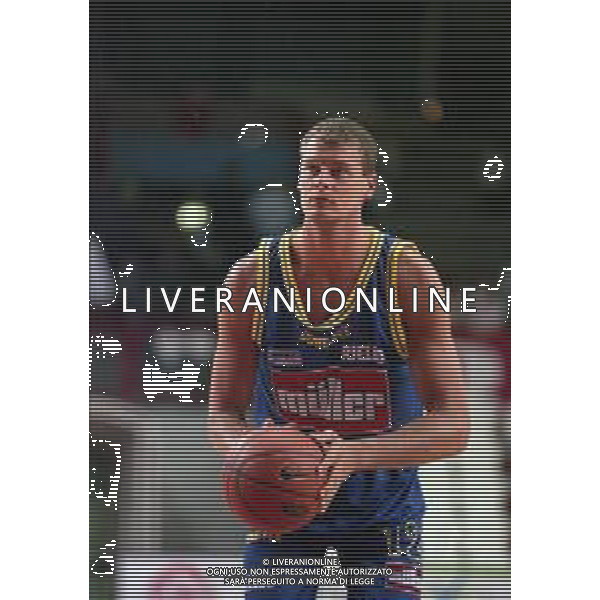 16-09-1999 VARESE CAMPIONATO DI BASKET SERIE A1 VARESE ROOSTER-MULLER VERONA NELLA FOTO NOBILE MATTEO AG ALDO LIVERANI SAS