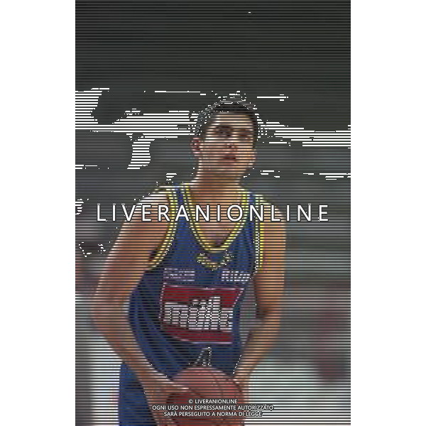 16-09-1999 VARESE CAMPIONATO DI BASKET SERIE A1 VARESE ROOSTER-MULLER VERONA NELLA FOTO TISATO DAVIDE AG ALDO LIVERANI SAS