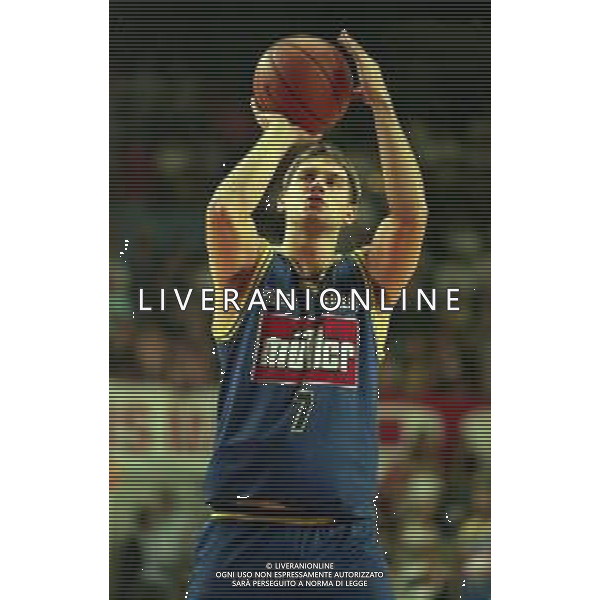 16-09-1999 VARESE CAMPIONATO DI BASKET SERIE A1 VARESE ROOSTER-MULLER VERONA NELLA FOTO ALBANO COREY AG ALDO LIVERANI SAS
