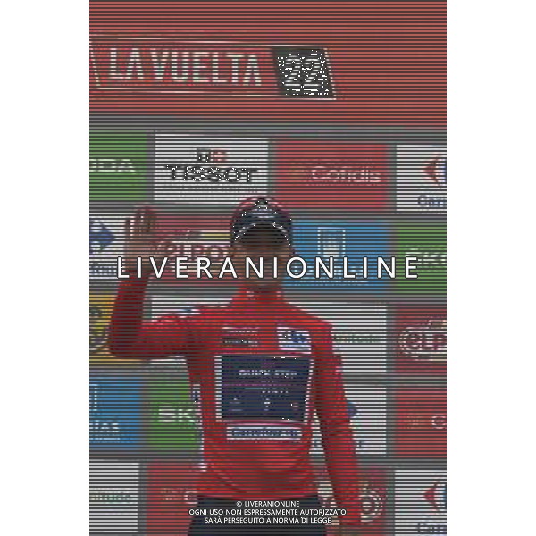 01-09-2022 Vuelta A Espana; Tappa 12 Salobrena - Penas Blancas; 2022, Quick Step - Alpha Vinyl; Evenepoel, Remco; Penas Blancas; ©SIROTTI/AGENZIA ALDO LIVERANI SAS