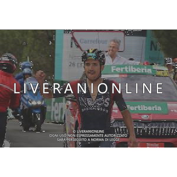 01-09-2022 Vuelta A Espana; Tappa 12 Salobrena - Penas Blancas; 2022, Ineos - Grenadiers; Carapaz Antonio, Richard Antonio; Penas Blancas; ©SIROTTI/AGENZIA ALDO LIVERANI SAS