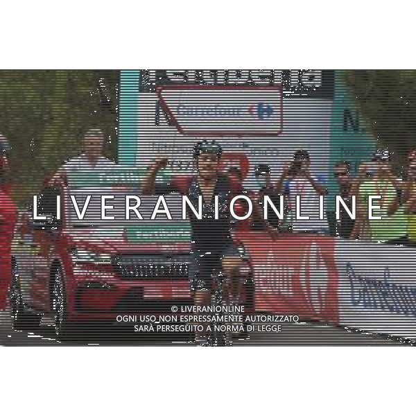 01-09-2022 Vuelta A Espana; Tappa 12 Salobrena - Penas Blancas; 2022, Ineos - Grenadiers; Carapaz Antonio, Richard Antonio; Penas Blancas; ©SIROTTI/AGENZIA ALDO LIVERANI SAS