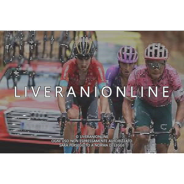 01-09-2022 Vuelta A Espana; Tappa 12 Salobrena - Penas Blancas; 2022, Bahrain - Victorious; Zambanini, Edoardo; Penas Blancas; ©SIROTTI/AGENZIA ALDO LIVERANI SAS