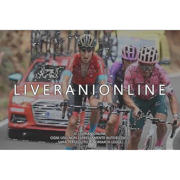 01-09-2022 Vuelta A Espana; Tappa 12 Salobrena - Penas Blancas; 2022, Bahrain - Victorious; Zambanini, Edoardo; Penas Blancas; ©SIROTTI/AGENZIA ALDO LIVERANI SAS
