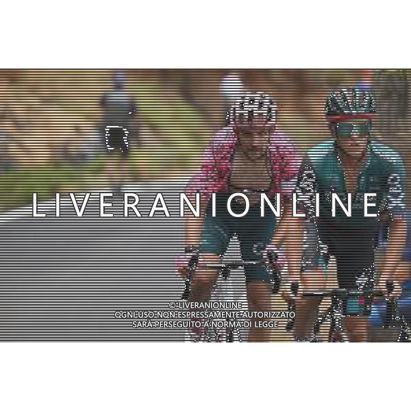 01-09-2022 Vuelta A Espana; Tappa 12 Salobrena - Penas Blancas; 2022, Ef Education - Easypost; Shaw, James; Penas Blancas; ©SIROTTI/AGENZIA ALDO LIVERANI SAS