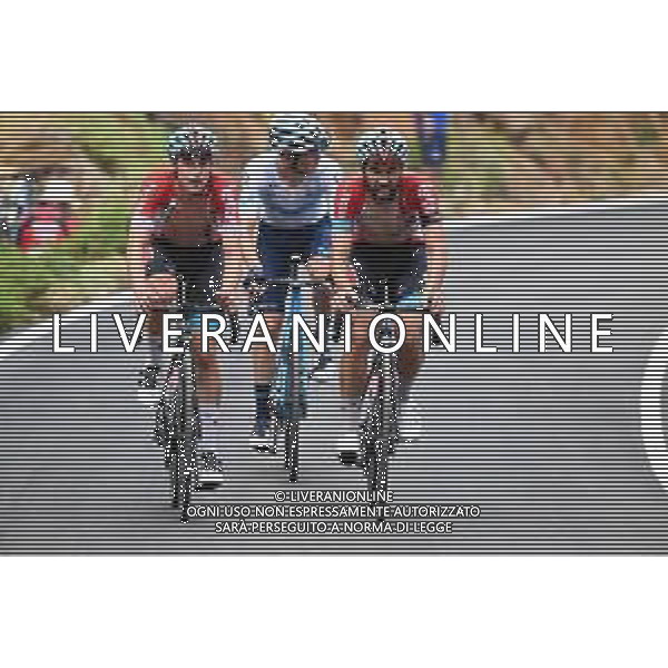 01-09-2022 Vuelta A Espana; Tappa 12 Salobrena - Penas Blancas; 2022, Lotto - Soudal; Van Gils, Maxim; De Gendt, Thomas; Penas Blancas; ©SIROTTI/AGENZIA ALDO LIVERANI SAS
