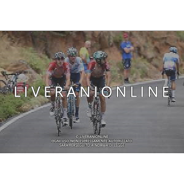 01-09-2022 Vuelta A Espana; Tappa 12 Salobrena - Penas Blancas; 2022, Lotto - Soudal; Van Gils, Maxim; De Gendt, Thomas; Penas Blancas; ©SIROTTI/AGENZIA ALDO LIVERANI SAS