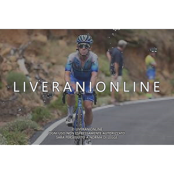 01-09-2022 Vuelta A Espana; Tappa 12 Salobrena - Penas Blancas; 2022, Bikeexchange - Jayco; Craddock, Lawson; Penas Blancas; ©SIROTTI/AGENZIA ALDO LIVERANI SAS