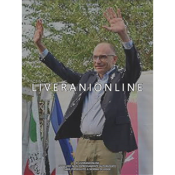 © TVRG Festa Unita\' - Enrico Letta nella foto Enrico Letta Milano 01-09-2022 Inaugurazione della Festa dell\'Unita\' presso lo spazio Ride di via Valenza, presente anche Enrico Letta segretario nazionale del Partito Democratico foto Roberto Garavaglia/ag. Aldo Liverani sas/AGENZIA ALDO LIVERANI SAS