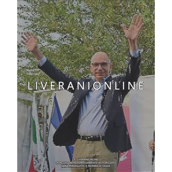 © TVRG Festa Unita\' - Enrico Letta nella foto Enrico Letta Milano 01-09-2022 Inaugurazione della Festa dell\'Unita\' presso lo spazio Ride di via Valenza, presente anche Enrico Letta segretario nazionale del Partito Democratico foto Roberto Garavaglia/ag. Aldo Liverani sas/AGENZIA ALDO LIVERANI SAS