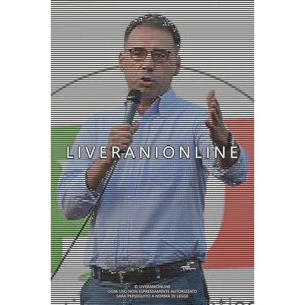 © TVRG Festa Unita\' - Enrico Letta nella foto Vinicio Peluffo Milano 01-09-2022 Inaugurazione della Festa dell\'Unita\' presso lo spazio Ride di via Valenza, presente anche Enrico Letta segretario nazionale del Partito Democratico foto Roberto Garavaglia/ag. Aldo Liverani sas/AGENZIA ALDO LIVERANI SAS