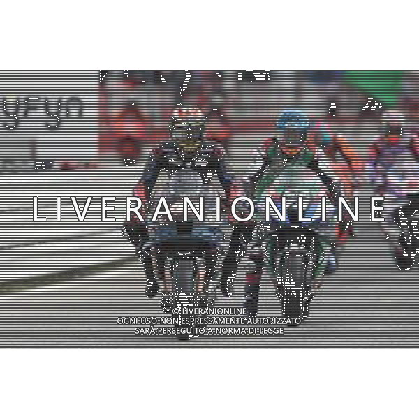 MOTOMONDIALE 2022 - GRAN PREMIO GRYFYN DI SAN MARINO E DELLA RIVIERA DI RIMINI 02/09/2022 nella foto: Darryn Binder of South Africa and WithU Yamaha RNF MotoGP Team Alex Marquez of Spain and LCR Honda Castrol ©Claudio Zamagni/Agenzia Aldo Liverani /AGENZIA ALDO LIVERANI SAS