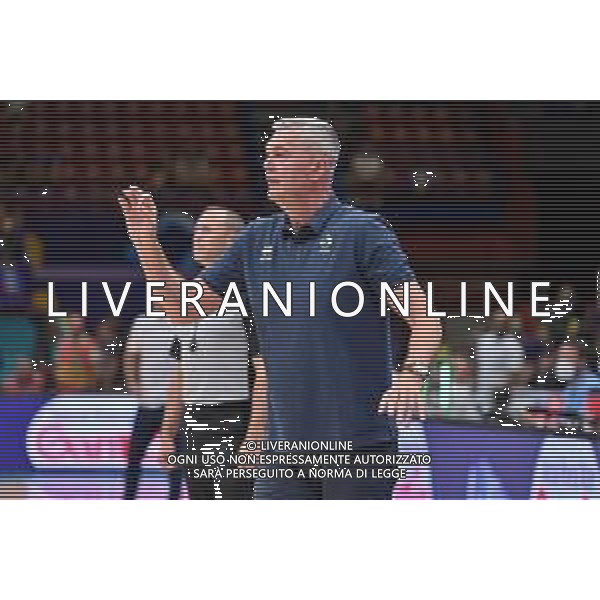 © TVRG Ainars Bagatskis allenatore Ucraina Ucraina vs Gran Bretagna Assago (MI) 02-09-2022 Forum di Assago FIBA EuroBasket 2022 Milano - Day 1 foto Roberto Garavaglia/ag. Aldo Liverani sas