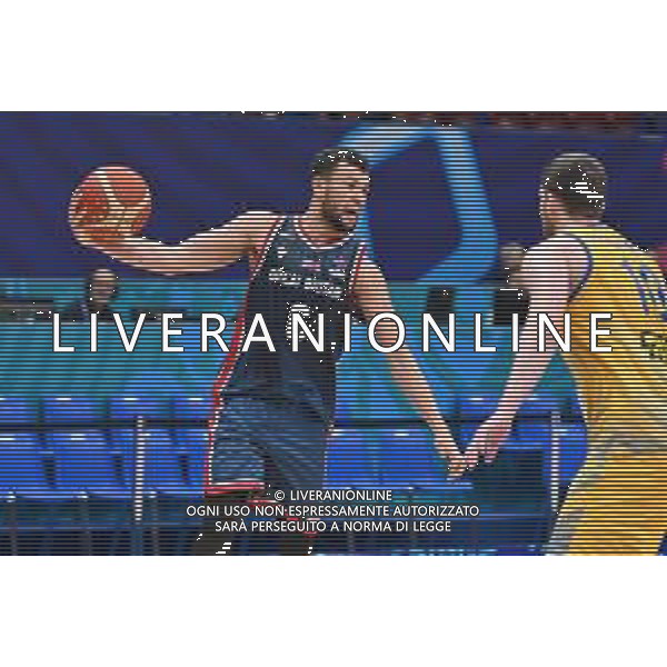 © TVRG Luke Nelson (Gran Bretagna) Ucraina vs Gran Bretagna Assago (MI) 02-09-2022 Forum di Assago FIBA EuroBasket 2022 Milano - Day 1 foto Roberto Garavaglia/ag. Aldo Liverani sas