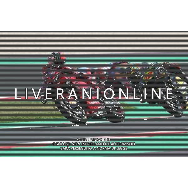 MOTOMONDIALE 2022 - GRAN PREMIO GRYFYN DI SAN MARINO E DELLA RIVIERA DI RIMINI 02/09/2022 nella foto: Francesco Bagnaia of Italy and Ducati Lenovo Team guarda indietro Marco Bezzecchi of Italy and Mooney VR46 Racing Team ©Claudio Zamagni/Agenzia Aldo Liverani /AGENZIA ALDO LIVERANI SAS