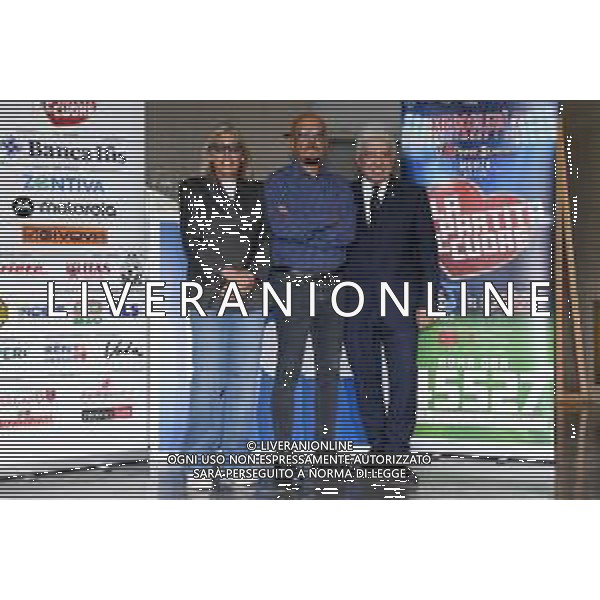 © TVRG Presentazione Partita Cuore nella foto da SX Titti Quaggia, Enrico Ruggeri e Gian Luca Pecchini Milano 02-09-2022 Photocall presentazione della Partita del Cuore 2022 foto Roberto Garavaglia/ag. Aldo Liverani sas