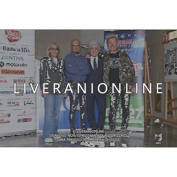 © TVRG Presentazione Partita Cuore nella foto da SX Titti Quaggia, Enrico Ruggeri, Gian Luca Pecchini e DJ Ringo Milano 02-09-2022 Photocall presentazione della Partita del Cuore 2022 foto Roberto Garavaglia/ag. Aldo Liverani sas