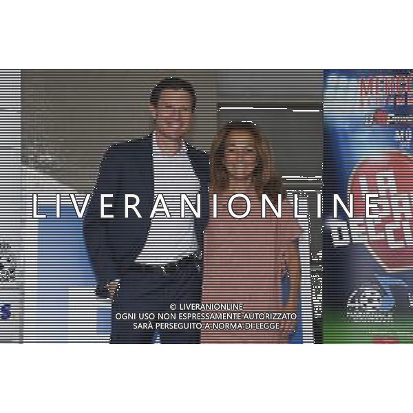 © TVRG Presentazione Partita Cuore nella foto Alberto Rimedio e Donatella Scarnati Milano 02-09-2022 Photocall presentazione della Partita del Cuore 2022 foto Roberto Garavaglia/ag. Aldo Liverani sas