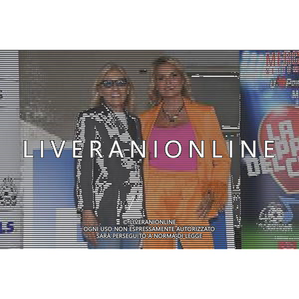 © TVRG Presentazione Partita Cuore nella foto Titti Quaggia SX e Simona Ventura DX Milano 02-09-2022 Photocall presentazione della Partita del Cuore 2022 foto Roberto Garavaglia/ag. Aldo Liverani sas