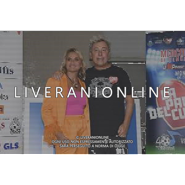 © TVRG Presentazione Partita Cuore nella foto Simona Ventura e DJ Ringo Milano 02-09-2022 Photocall presentazione della Partita del Cuore 2022 foto Roberto Garavaglia/ag. Aldo Liverani sas