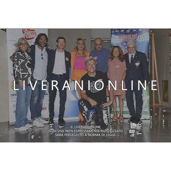 © TVRG Presentazione Partita Cuore nella foto i protagonisti della conferenza stampa Milano 02-09-2022 Photocall presentazione della Partita del Cuore 2022 foto Roberto Garavaglia/ag. Aldo Liverani sas