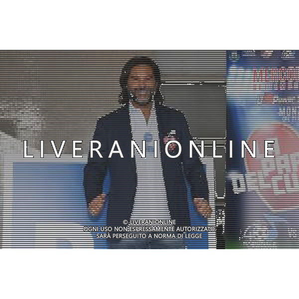 © TVRG Presentazione Partita Cuore nella foto Daniele Adani Milano 02-09-2022 Photocall presentazione della Partita del Cuore 2022 foto Roberto Garavaglia/ag. Aldo Liverani sas