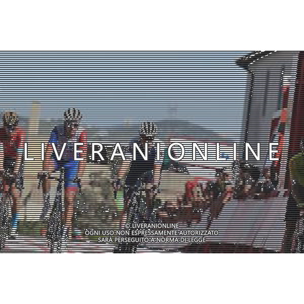 02-09-2022 Vuelta A Espana; Tappa 13 Ronda - Montilla; 2022, Groupama - Fdj; 2022, Quick Step - Alpha Vinyl; Armirail, Bruno; Cavagna, Remi; Montilla; ©SIROTTI/AGENZIA ALDO LIVERANI SAS