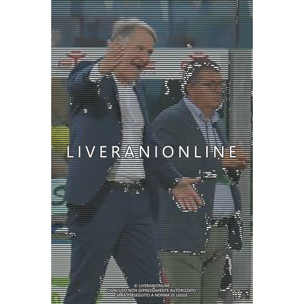 2-9-2022. Cagliari Calcio-Modena F.C. 4° giornata serie B 2022/2023, stadio Unipol Domus Cagliari. Foto salvatore Moi/Aldo Liverani s.a.s. Nella foto: Attilio Tesser Allenatore Modena ©MOI/AGENZIA ALDO LIVERANI SAS