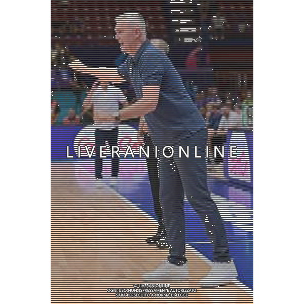 © TVRG Ainars Bagatskis allenatore Ucraina Ucraina vs Gran Bretagna Assago (MI) 02-09-2022 Forum di Assago FIBA EuroBasket 2022 Milano - Day 1 foto Roberto Garavaglia/ag. Aldo Liverani sas/AGENZIA ALDO LIVERANI SAS