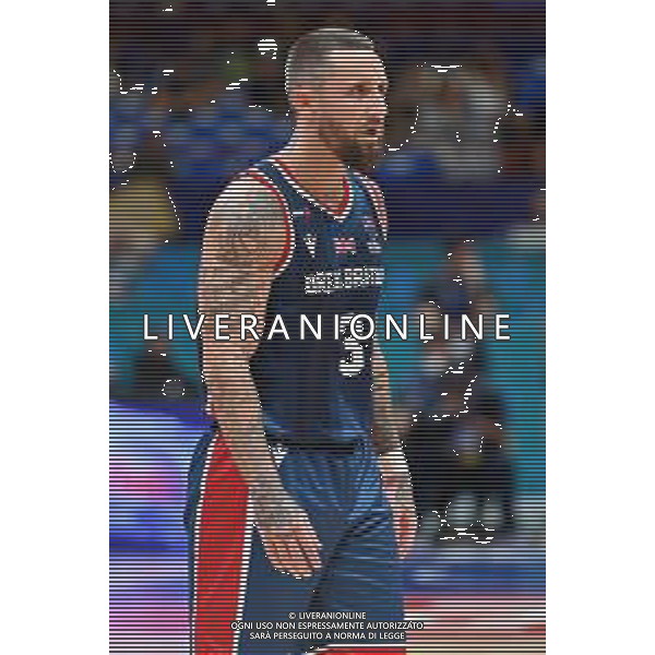 © TVRG Benjamin Mockford (Gran Bretagna) Ucraina vs Gran Bretagna Assago (MI) 02-09-2022 Forum di Assago FIBA EuroBasket 2022 Milano - Day 1 foto Roberto Garavaglia/ag. Aldo Liverani sas/AGENZIA ALDO LIVERANI SAS