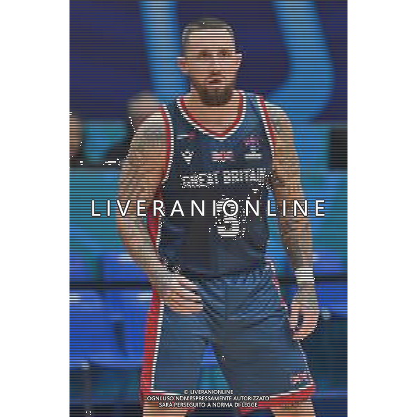 © TVRG Benjamin Mockford (Gran Bretagna) Ucraina vs Gran Bretagna Assago (MI) 02-09-2022 Forum di Assago FIBA EuroBasket 2022 Milano - Day 1 foto Roberto Garavaglia/ag. Aldo Liverani sas/AGENZIA ALDO LIVERANI SAS