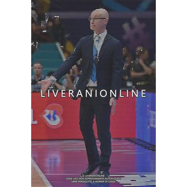 © TVRG Jukka Toijala allenatore Estonia Italia vs Estonia Assago (MI) 02-09-2022 Forum di Assago FIBA EuroBasket 2022 Milano - Day 1 foto Roberto Garavaglia/ag. Aldo Liverani sas/AGENZIA ALDO LIVERANI SAS