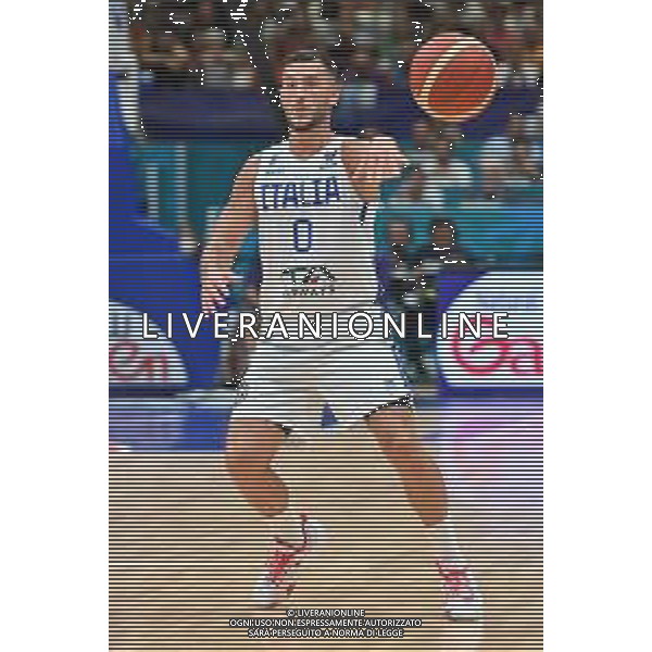 © TVRG Marco Spissu (Italia) Italia vs Estonia Assago (MI) 02-09-2022 Forum di Assago FIBA EuroBasket 2022 Milano - Day 1 foto Roberto Garavaglia/ag. Aldo Liverani sas/AGENZIA ALDO LIVERANI SAS