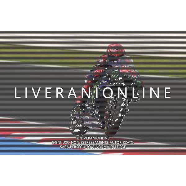 MOTOMONDIALE 2022 - GRAN PREMIO GRYFYN DI SAN MARINO E DELLA RIVIERA DI RIMINI 03/09/2022 nella foto: Fabio Quartararo of France and Monster Energy Yamaha MotoGP ©Claudio Zamagni/Agenzia Aldo Liverani /AGENZIA ALDO LIVERANI SAS