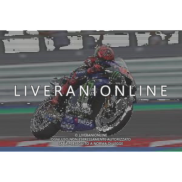 MOTOMONDIALE 2022 - GRAN PREMIO GRYFYN DI SAN MARINO E DELLA RIVIERA DI RIMINI 03/09/2022 nella foto: Fabio Quartararo of France and Monster Energy Yamaha MotoGP ©Claudio Zamagni/Agenzia Aldo Liverani /AGENZIA ALDO LIVERANI SAS
