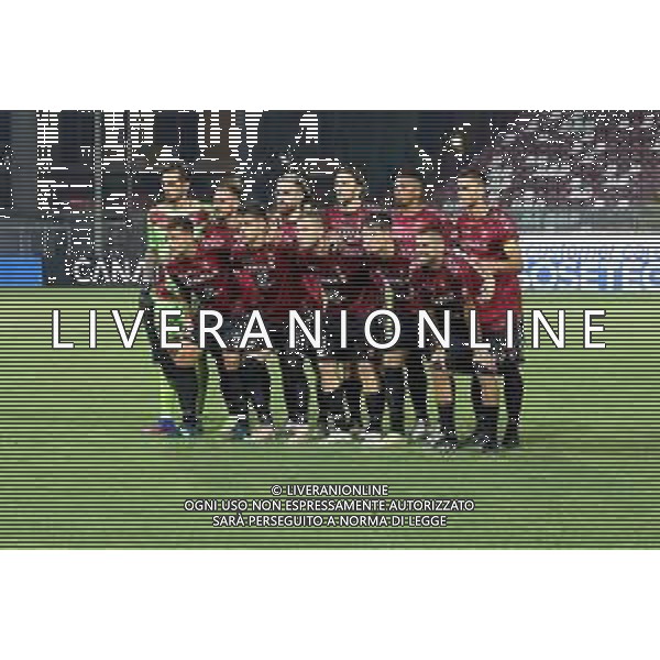 REGGINA - SUDTIROL CAMPIONATO CALCIO SERIE BKT 28.08.2022 NELLA FOTO LA FORMAZIONE DELLA SQUADRA DELLA REGGINA ©PASQUALE GARREFFA/AGENZIA ALDO LIVERANI SAS
