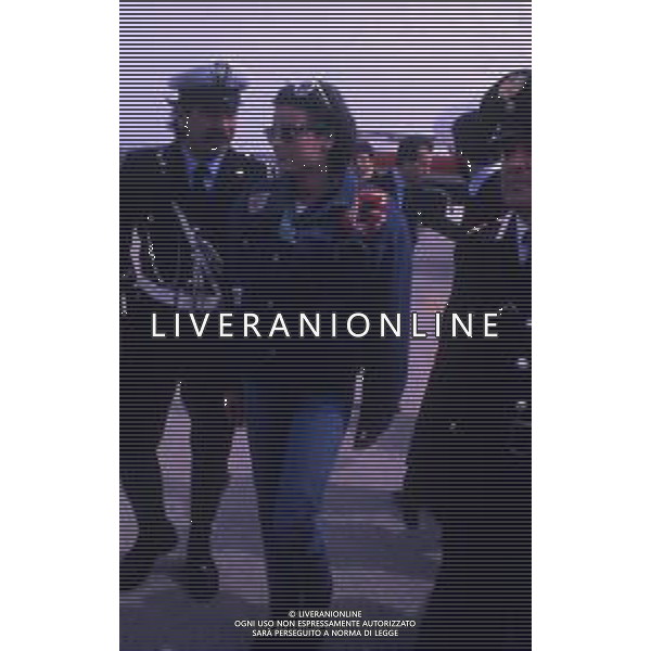 RETROSPETTIVA STEFANIA DI MONACO NELLA FOTO STEFANIA DI MONACO AL SUO ARRIVO A ROMA OSPITE DI UNA TRASMISSIONE TELEVISIVA CONDOTTA DA PIPPO BAUDO NELL\'ANNO 1986 AG ALDO LIVERANI SAS