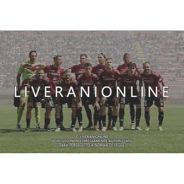 REGGINA - PALERMO CAMPIONATO CALCIO SERIE BKT 03.09.2022 NELLA FOTO LA FORMAZIONE DELLA SQUADRA DELLA REGGINA ©PASQUALE GARREFFA/AGENZIA ALDO LIVERANI SAS