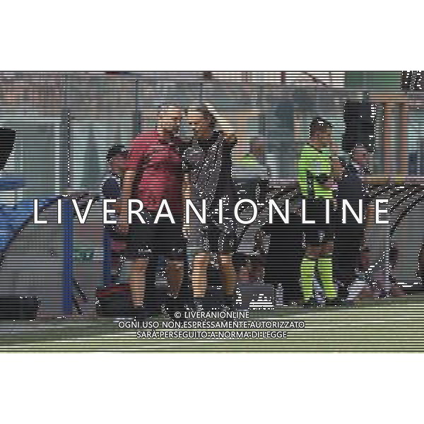 REGGINA - PALERMO CAMPIONATO CALCIO SERIE BKT 03.09.2022 NELLA FOTO L\'ALLENATORE FILIPPO INZAGHI CON MAURIZIO D\'ANGELO ©PASQUALE GARREFFA/AGENZIA ALDO LIVERANI SAS