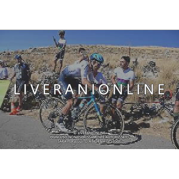 03-09-2022 Vuelta A Espana; Tappa 14 Montoro - Sierra De La Pandera; 2022, Astana - Qazaqstan; Lopez Moreno, Miguel Angel; Sierra De La Pandera; ©SIROTTI/AGENZIA ALDO LIVERANI SAS