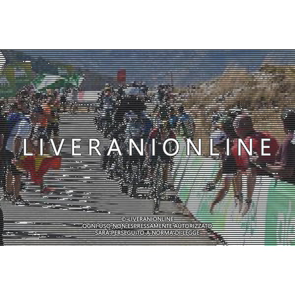 03-09-2022 Vuelta A Espana; Tappa 14 Montoro - Sierra De La Pandera; 2022, Ineos - Grenadiers; Carapaz Antonio, Richard Antonio; Sierra De La Pandera; ©SIROTTI/AGENZIA ALDO LIVERANI SAS