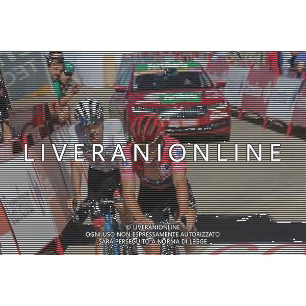 03-09-2022 Vuelta A Espana; Tappa 14 Montoro - Sierra De La Pandera; 2022, Quick Step - Alpha Vinyl; 2022, Uae Emirates; Evenepoel, Remco; Ayuso, Juan; Sierra De La Pandera; ©SIROTTI/AGENZIA ALDO LIVERANI SAS