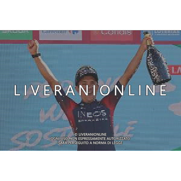 03-09-2022 Vuelta A Espana; Tappa 14 Montoro - Sierra De La Pandera; 2022, Ineos - Grenadiers; Carapaz Antonio, Richard Antonio; Sierra De La Pandera; ©SIROTTI/AGENZIA ALDO LIVERANI SAS