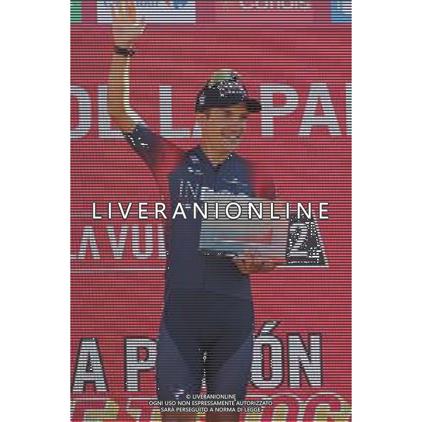 03-09-2022 Vuelta A Espana; Tappa 14 Montoro - Sierra De La Pandera; 2022, Ineos - Grenadiers; Carapaz Antonio, Richard Antonio; Sierra De La Pandera; ©SIROTTI/AGENZIA ALDO LIVERANI SAS