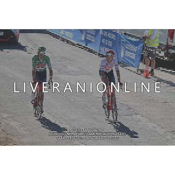 03-09-2022 Vuelta A Espana; Tappa 14 Montoro - Sierra De La Pandera; 2022, Trek - Segafredo; Pedersen, Mads; Kirsch, Alex; Sierra De La Pandera; ©SIROTTI/AGENZIA ALDO LIVERANI SAS
