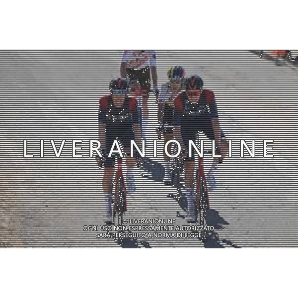03-09-2022 Vuelta A Espana; Tappa 14 Montoro - Sierra De La Pandera; 2022, Ineos - Grenadiers; Van Baarle, Dylan; Turner, Ben; Sierra De La Pandera; ©SIROTTI/AGENZIA ALDO LIVERANI SAS