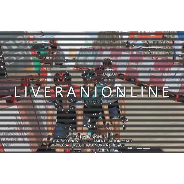 03-09-2022 Vuelta A Espana; Tappa 14 Montoro - Sierra De La Pandera; 2022, Ineos - Grenadiers; 2022, Bora - Hansgrohe; 2022, Movistar; Geoghegan, Hart Tao; Hindley, Jai; Valverde, Alejandro; Sierra De La Pandera; ©SIROTTI/AGENZIA ALDO LIVERANI SAS