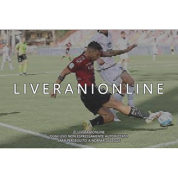 REGGINA - PALERMO CAMPIONATO CALCIO SERIE BKT 03.09.2022 NELLA FOTO L\'ASSIST DI EMANUELE CICERELLI PER DANIELE LIOTTI ©PASQUALE GARREFFA/AGENZIA ALDO LIVERANI SAS