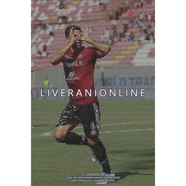 REGGINA - PALERMO CAMPIONATO CALCIO SERIE BKT 03.09.2022 NELLA FOTO L\'ESULTANZA DOPO IL GOL DI DANIELE LIOTTI ©PASQUALE GARREFFA/AGENZIA ALDO LIVERANI SAS